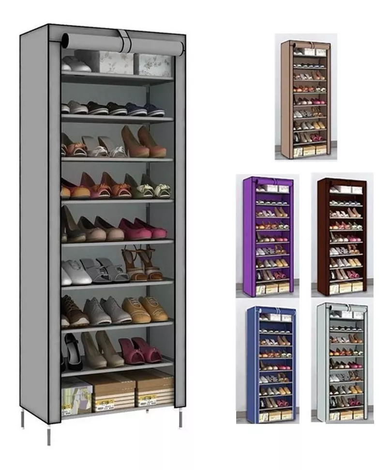 Miniatura 4 de Zapatero 10 Nieveles Tela